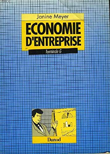 Economie d'entreprise : terminale G