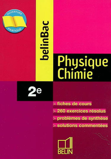 BelinBac physique-chimie 2de