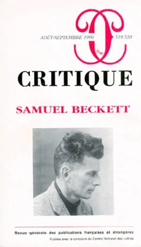 Critique, n° 174. Samuel Beckett
