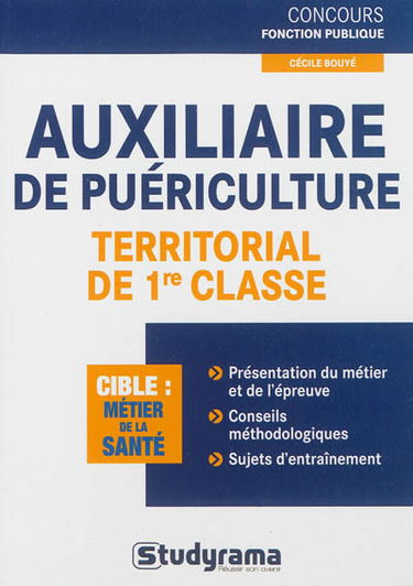 Auxiliaire de puériculture territorial de 1re classe