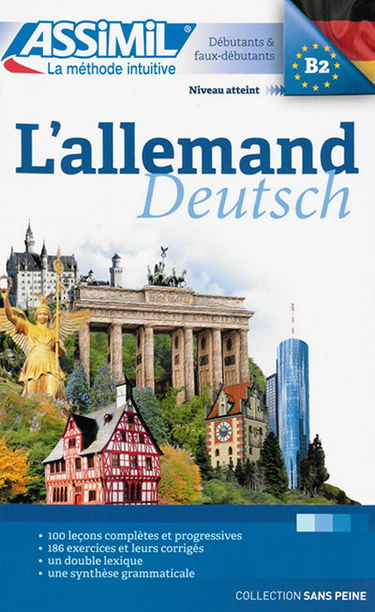 L'allemand : débutants & faux débutants, niveau atteint B2