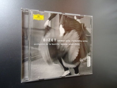Couverture de Bizet : Carmen, petite suite d'orchestre - L'Arlésienne, suites 1 et 2