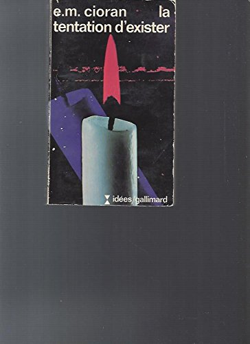 Couverture de La Tentation d'exister
