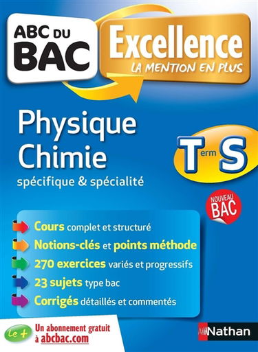 Physique chimie : terminale S, spécifique & spécialité