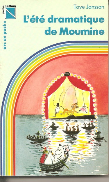 Couverture de L'ete dramatique de moumine