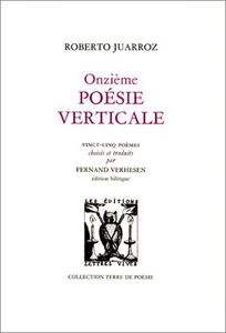 Onzième poésie verticale : vingt-cinq poèmes