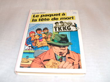 Le paquet à la tête de mort : Collection Bibliothèque rose : TKKG