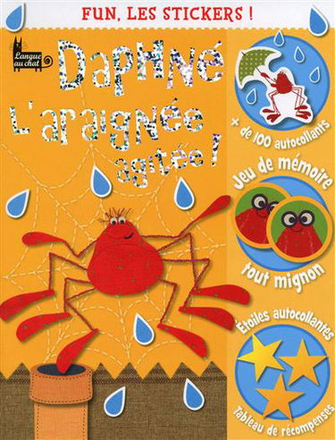 Fun, les stickers ! : Daphné l'araignée agitée !