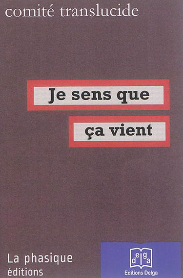 Je sens que ça vient