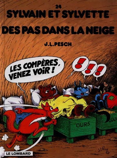 Sylvain et Sylvette. Vol. 24. Des pas dans la neige