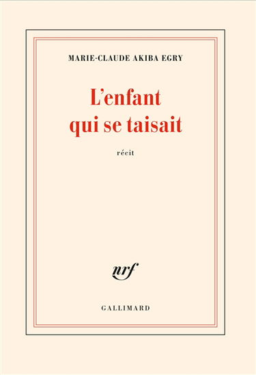 L'enfant qui se taisait : récit
