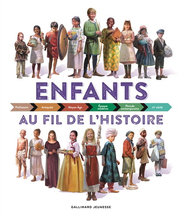 Couverture de Enfants au fil de l'histoire
