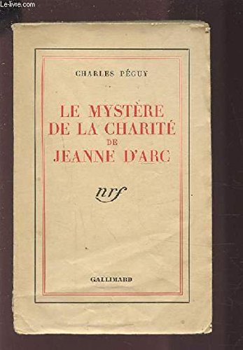 Couverture de LE MYSTERE DE LA CHARITE DE JEANNE D'ARC.