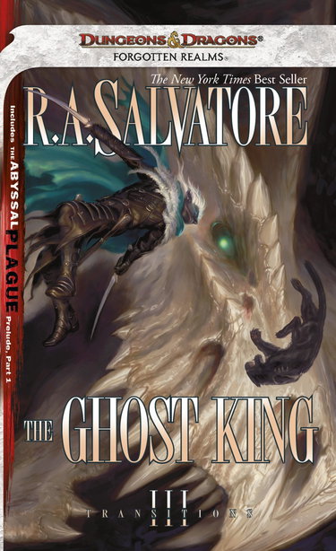 Couverture de The Ghost King: The Legend of Drizzt par R.A. Salvatore