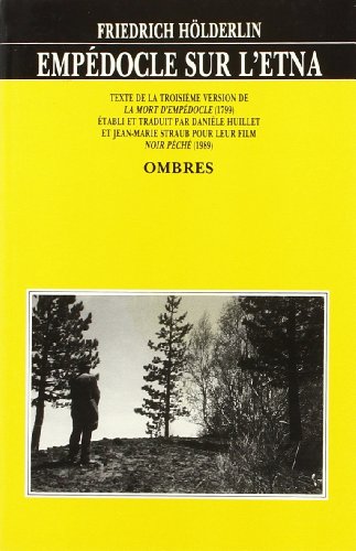 Couverture de Empédocle sur l'Etna. Empedokles auf dem Atna