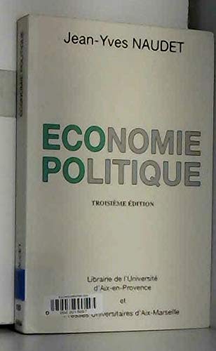 Economie politique (ancienne édition)