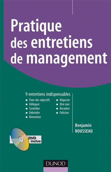 Pratique des entretiens de management : 9 entretiens indispensables