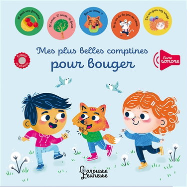 Couverture de Mes plus belles comptines pour bouger par Alice Turquois
