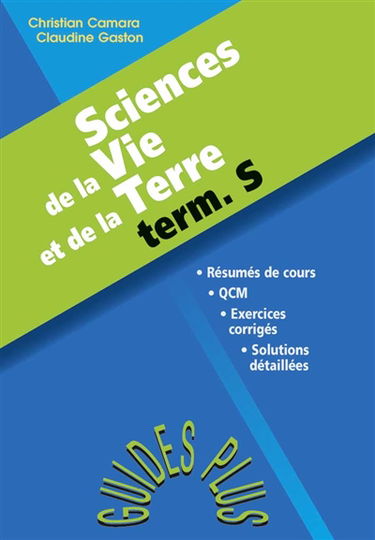 Sciences de la vie et de la terre terminale S