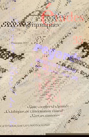 études photographiques n°35 - printemps 2017