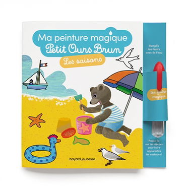Ma peinture magique Petit Ours Brun : les saisons