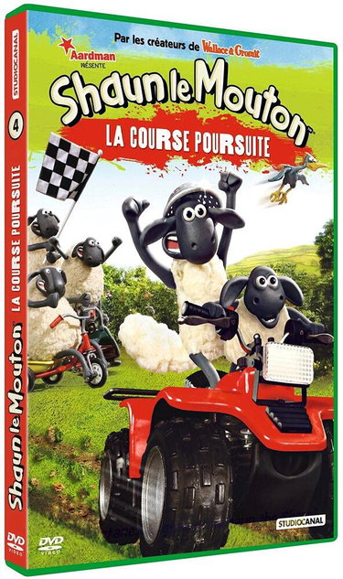 Couverture de Shaun Le Mouton-Volume 4 (Saison 2) : La Course Poursuite