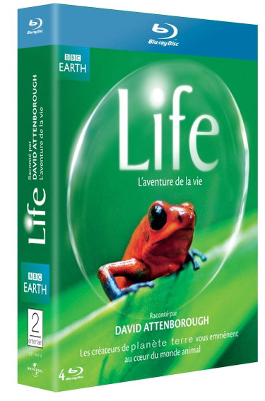 Couverture de Life, L'Aventure de la Vie [Blu-Ray] par David Attenborough