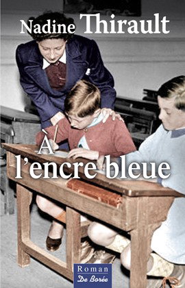 Couverture de A l'encre bleue