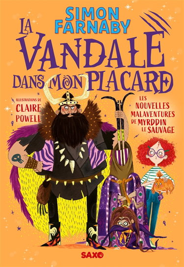 Couverture de Les nouvelles malaventures de Myrddin le sauvage. La Vandale dans mon placard
