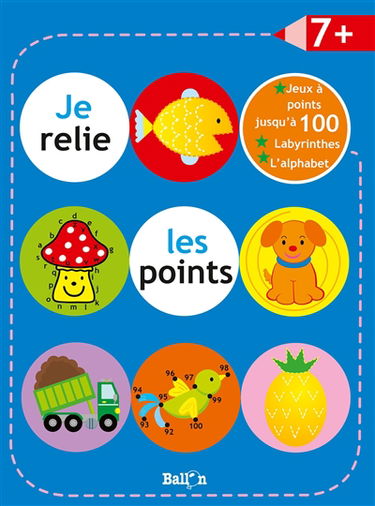 Je relie les points : 7+