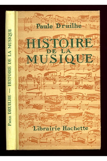 Couverture de Histoire de la musique / Druilhe, Paule