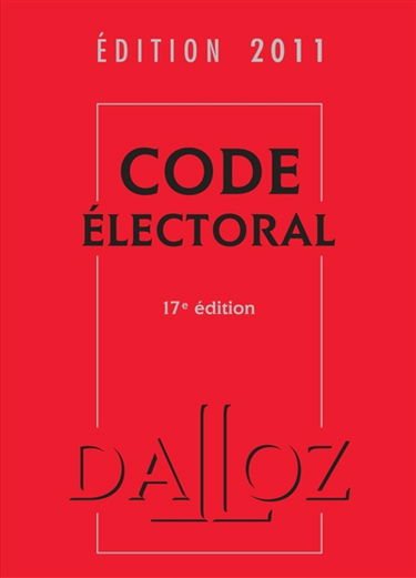 Code électoral 2011