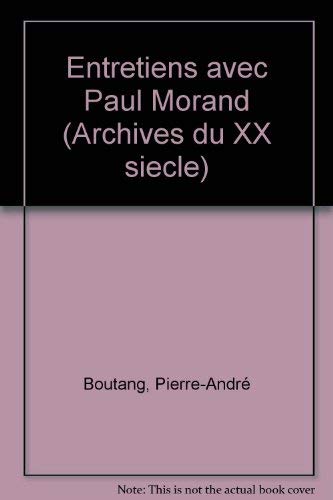 Entretiens: Avec Jean José Marchand