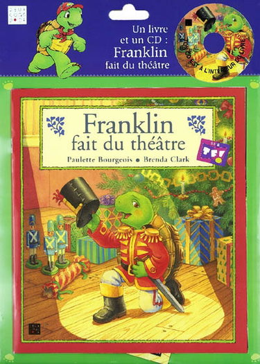 Couverture de Franklin fait du théâtre