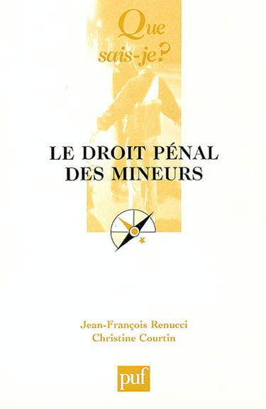 Le droit pénal des mineurs