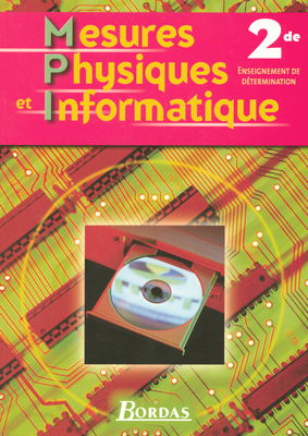 Mesures physiques et informatique, 2de, enseignement de détermination