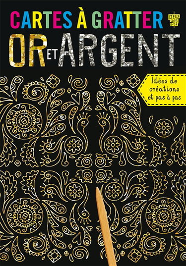 Couverture de Cartes à gratter or et argent par Sophie Koechlin