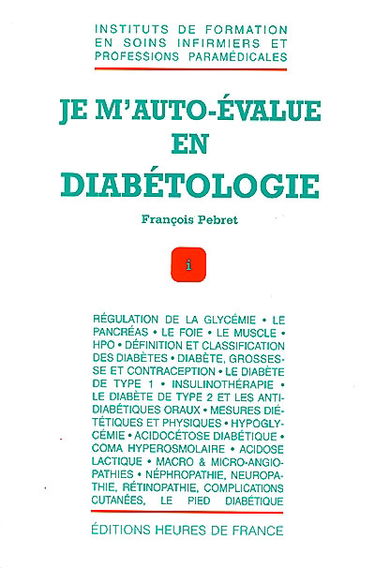 Je m'autoévalue en diabétologie