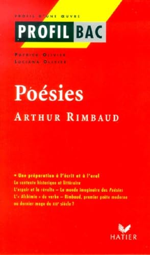 Poésies, Arthur Rimbaud