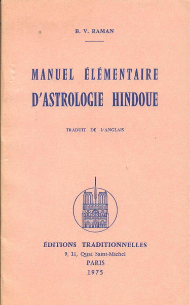 Manuel élémentaire d'astrologie hindoue