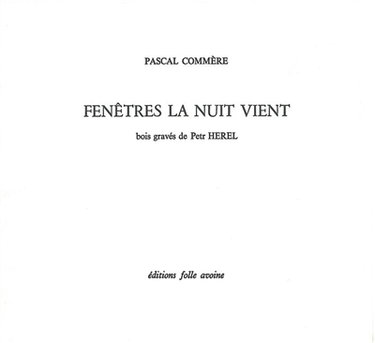 Fenêtres la nuit vient