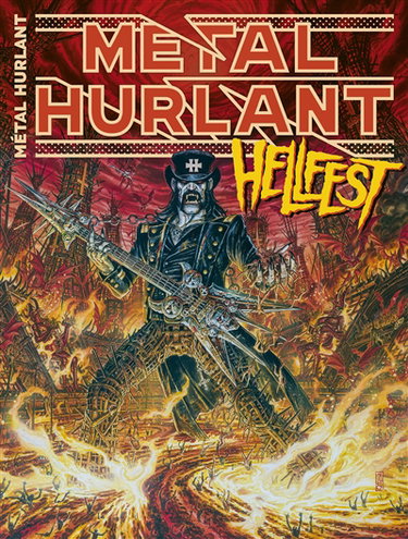 Couverture de Métal hurlant. Hellfest