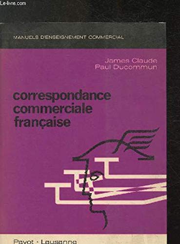 Correspondance Commerciale Francaise