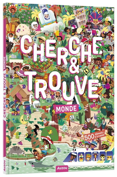 Couverture de Monde : cherche & trouve