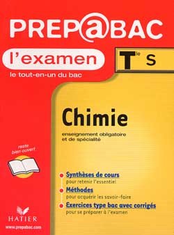 Chimie, examen, terminales S