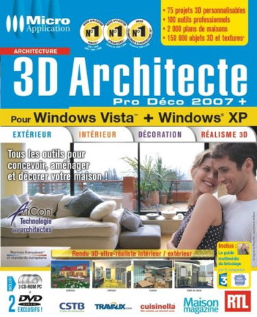 Couverture de 3D Architecte Pro Déco 2007 +