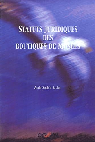 Statuts juridiques des boutiques de musées