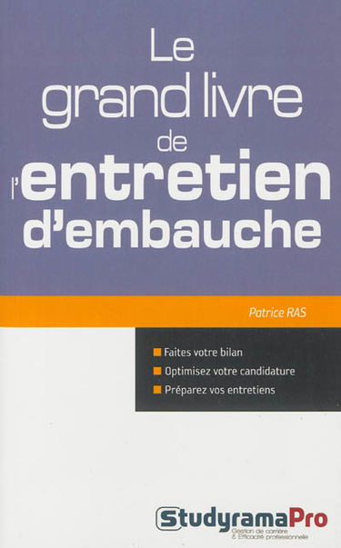 Le grand livre de l'entretien d'embauche