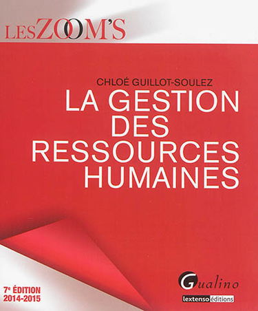 La gestion des ressources humaines