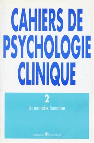 Cahiers de psychologie clinique 1994/2 N.2